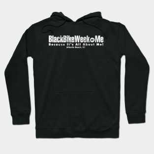 BlackBikeWeek.me - White Hoodie